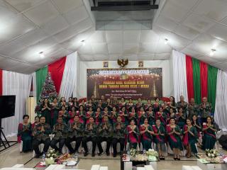600 Warga Binaan Rutan Medan Ikuti Perayaan Natal Keluarga Besar Rutan Kelas I Medan